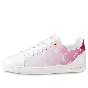 Louis Vuitton Gradient Pink and White Sneakers
